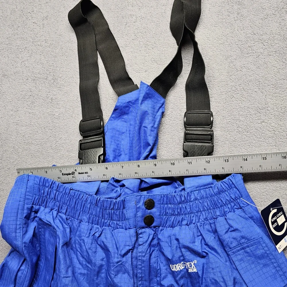 The North Face Summit Series Gore-Tex XCR Ski Bib Pants Mens Large Blue Full Zip